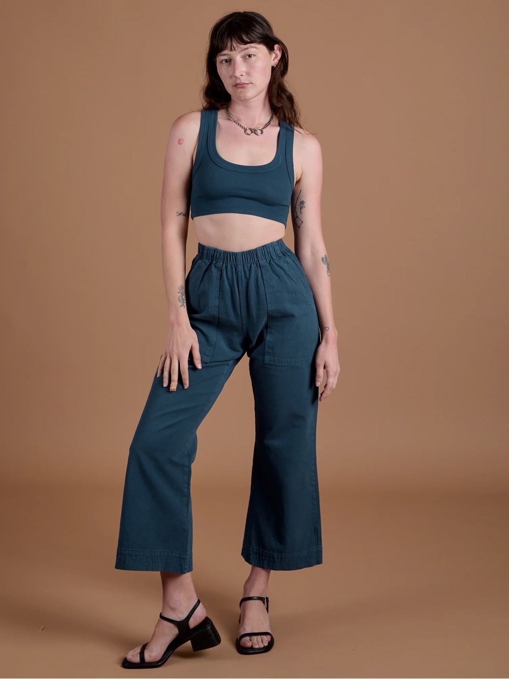 BIG BUD PRESS - Teal Easy Pants in 0XL